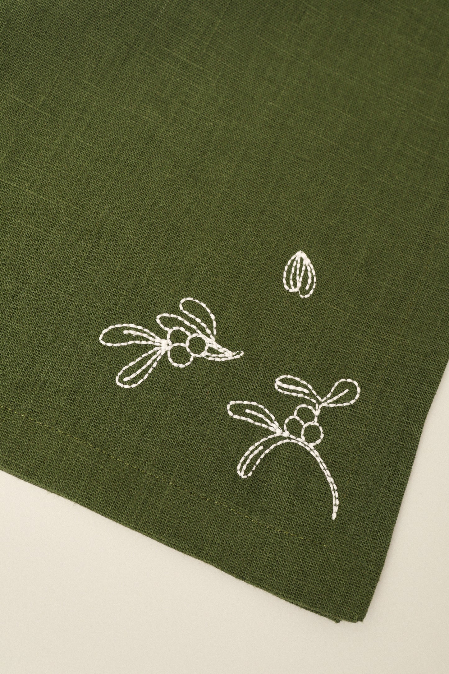 Fine Plates embroidered napkins