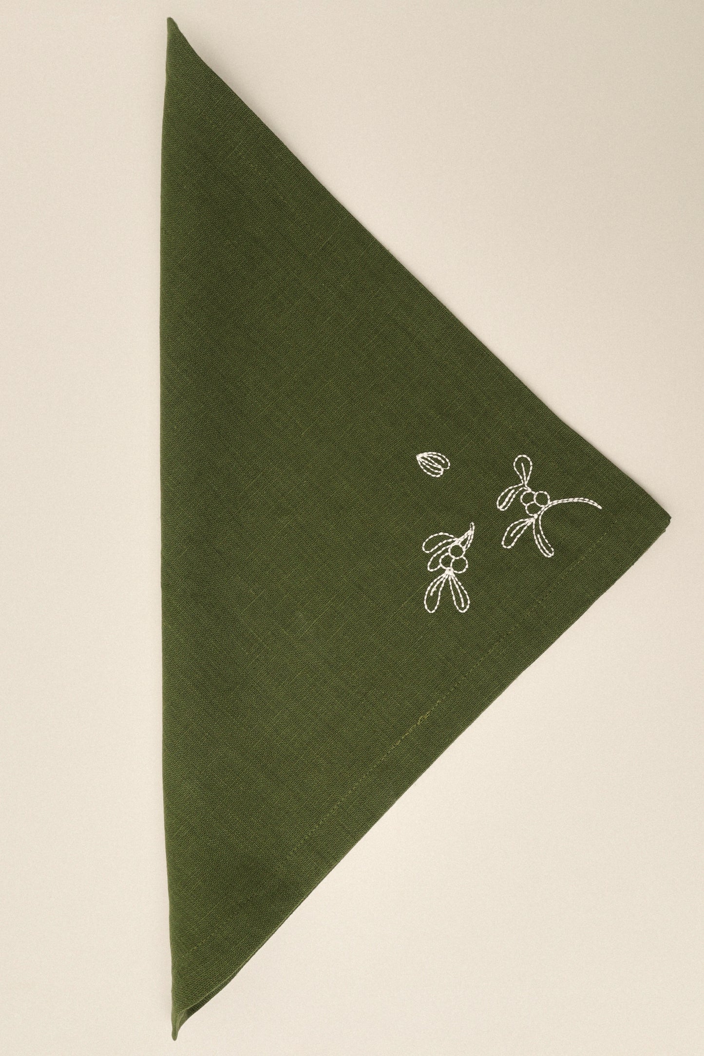 Fine Plates embroidered napkins