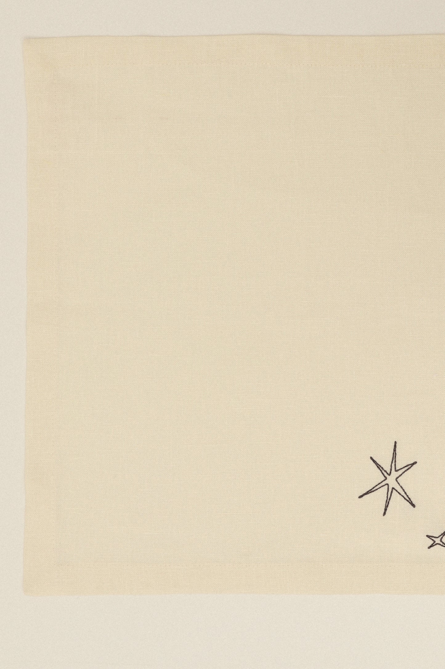 Set of embroidered napkins Star