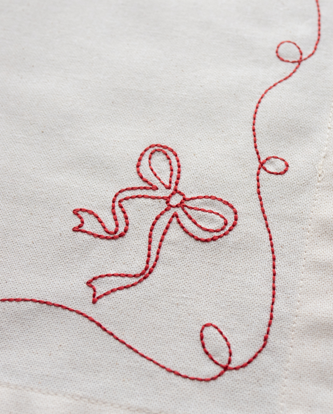 Holiday Bow Napkin Set