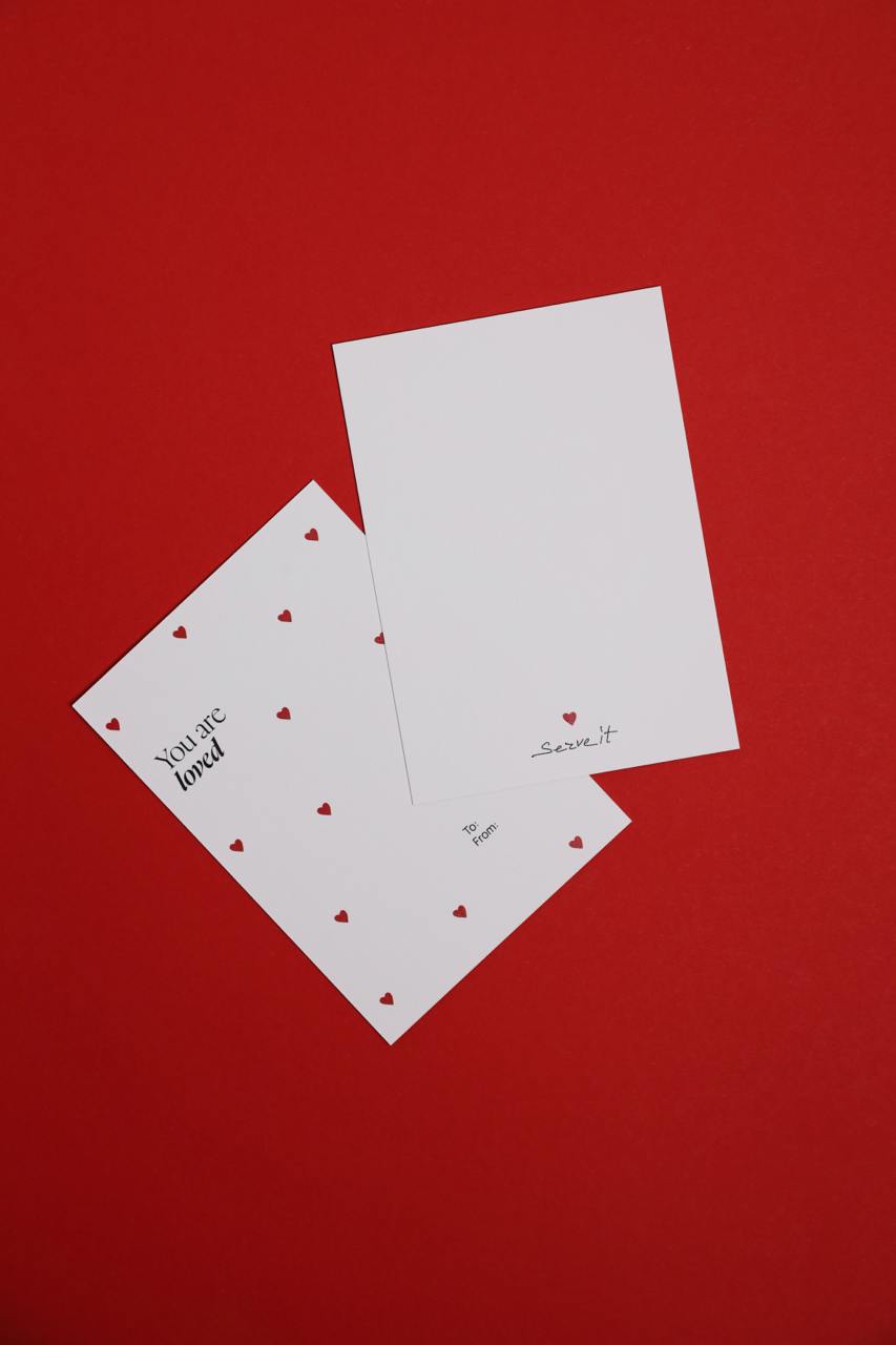 Fine Hearts Linen Napkin Set