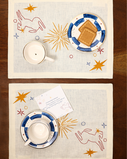 Набір серветок «Святковий галоп»