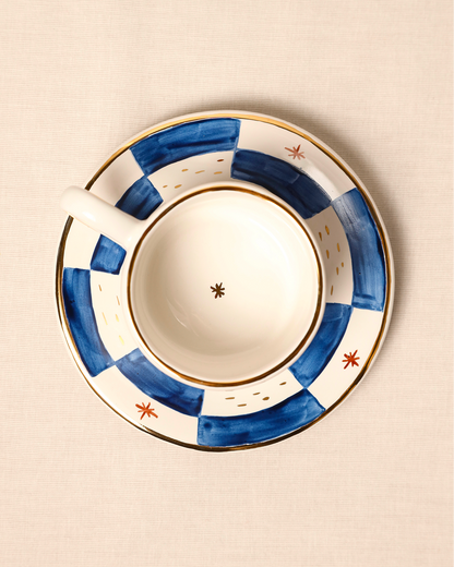 Чашка з блюдцем «Казкокінь»