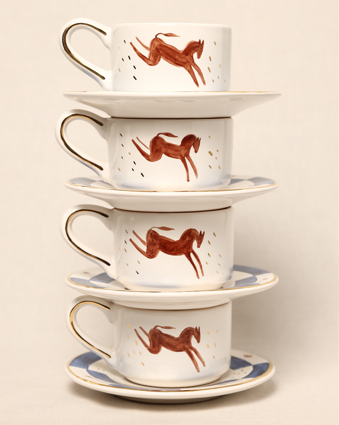 Чашка з блюдцем «Казкокінь»