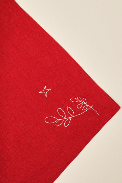 Fine Plates embroidered napkins