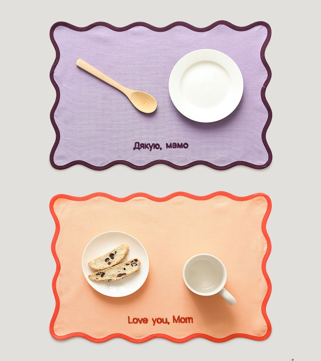 Set of napkins Fine Waves [2 pieces]