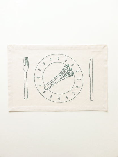 Fine Plates Napkin Set [Artichoke+Giant Tomato]