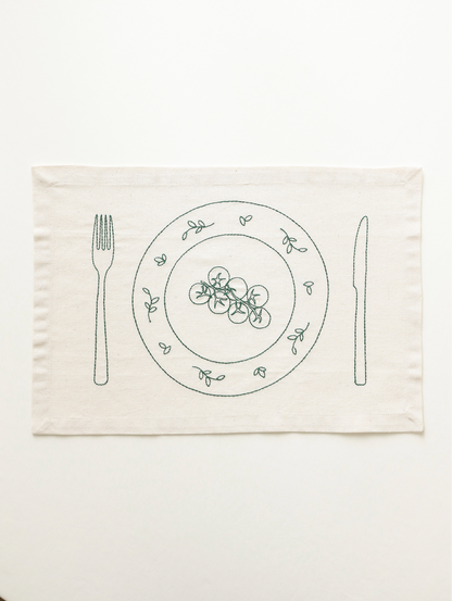 Fine Plates Napkin Set [Artichoke+Giant Tomato]