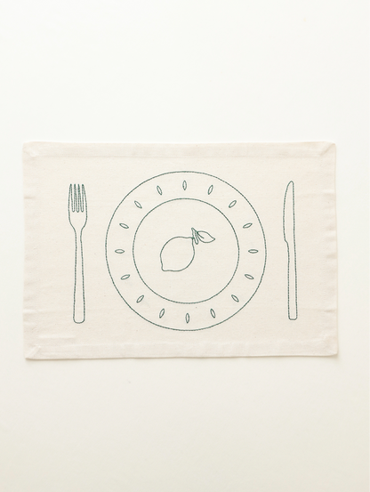 Fine Plates Napkin Set [Artichoke+Giant Tomato]