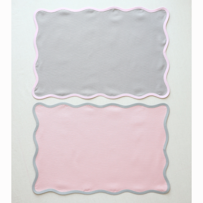 Fine Waves Napkin Set [Yellow]