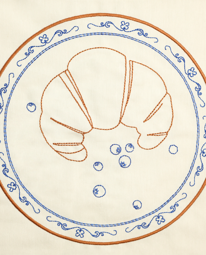 Fine Plates Napkin Set [Bread and Butter]